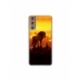 Husa personalizata tip carcasa HQPrint pentru Samsung Galaxy S24, model Lion King 1, multicolor, S1D1M0119