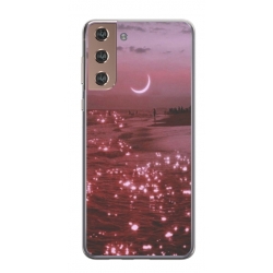 Husa personalizata tip carcasa HQPrint pentru Samsung Galaxy S24, model Pink Sky, multicolor, S1D1M0129