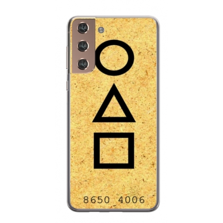 Husa personalizata tip carcasa HQPrint pentru Samsung Galaxy S24, model Squid Game 9, multicolor, S1D1M0181