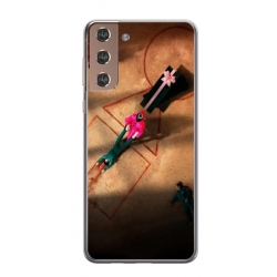 Husa personalizata tip carcasa HQPrint pentru Samsung Galaxy S24, model Squid Game 12, multicolor, S1D1M0184