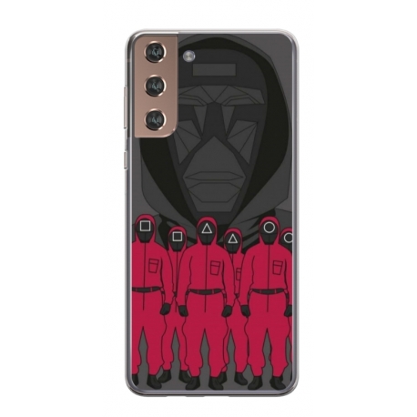 Husa personalizata tip carcasa HQPrint pentru Samsung Galaxy S24, model Squid Game 15, multicolor, S1D1M0187
