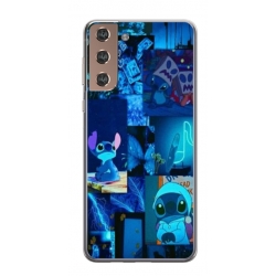 Husa personalizata tip carcasa HQPrint pentru Samsung Galaxy S24, model Stitch 1, multicolor, S1D1M0191