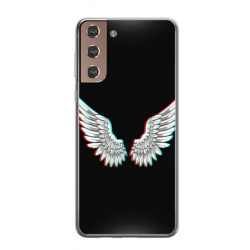 Husa personalizata tip carcasa HQPrint pentru Samsung Galaxy S24, model Angel, multicolor, S1D1M0219