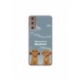 Husa personalizata tip carcasa HQPrint pentru Samsung Galaxy S24, model Why are you on my phone, multicolor, S1D1M0220