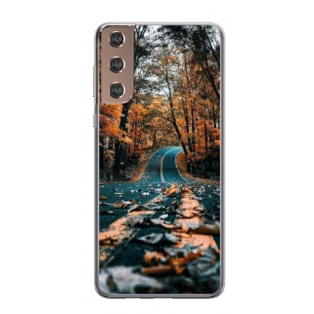 Husa personalizata tip carcasa HQPrint pentru Samsung Galaxy S24, model Nice View 13, multicolor, S1D1M0248