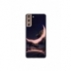 Husa personalizata tip carcasa HQPrint pentru Samsung Galaxy S24, model Moon in the Trees, multicolor, S1D1M0331