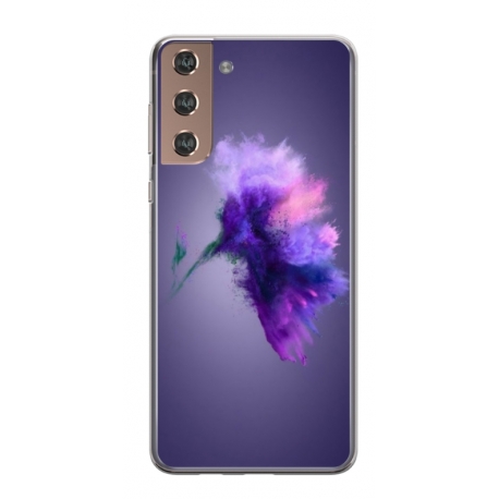 Husa personalizata tip carcasa HQPrint pentru Samsung Galaxy S24, model Flowers 19, multicolor, S1D1M0340