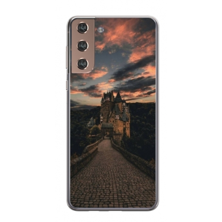 Husa personalizata tip carcasa HQPrint pentru Samsung Galaxy S24, model Nice View 14, multicolor, S1D1M0361