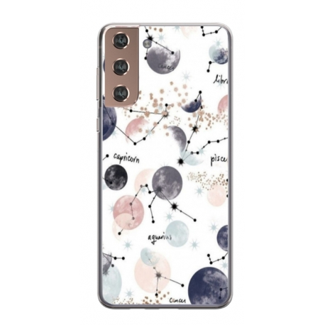 Husa personalizata tip carcasa HQPrint pentru Samsung Galaxy S24, model Abstract 6, multicolor, S1D1M0372