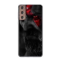 Husa personalizata tip carcasa HQPrint pentru Samsung Galaxy S24 Plus, model God of War 3, multicolor, S1D1M0111