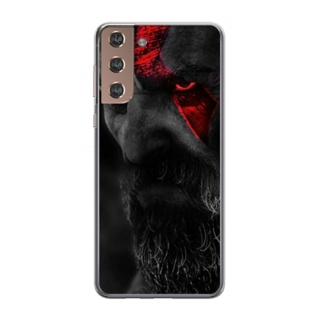 Husa personalizata tip carcasa HQPrint pentru Samsung Galaxy S24 Plus, model God of War 3, multicolor, S1D1M0111