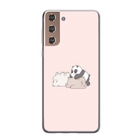 Husa personalizata tip carcasa HQPrint pentru Samsung Galaxy S24 Plus, model Bears 3, multicolor, S1D1M0115