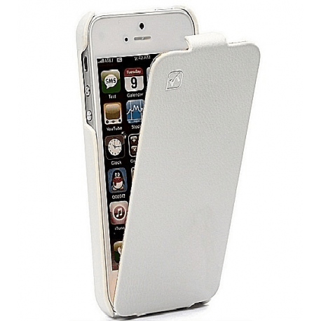 Husa SAMSUNG Galaxy S5 - Flip Vertical Duke (Alb) HOCO