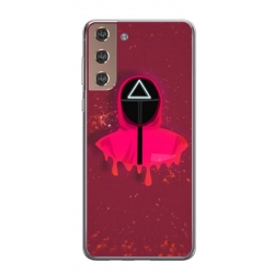 Husa personalizata tip carcasa HQPrint pentru Samsung Galaxy S24 Plus, model Squid Game 6, multicolor, S1D1M0178