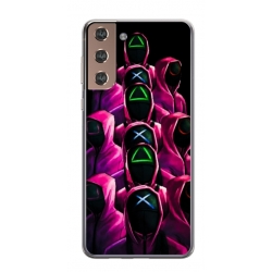Husa personalizata tip carcasa HQPrint pentru Samsung Galaxy S24 Plus, model Squid Game 8, multicolor, S1D1M0180