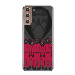 Husa personalizata tip carcasa HQPrint pentru Samsung Galaxy S24 Plus, model Squid Game 15, multicolor, S1D1M0187