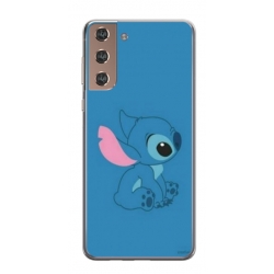 Husa personalizata tip carcasa HQPrint pentru Samsung Galaxy S24 Plus, model Blue Stich, multicolor, S1D1M0192