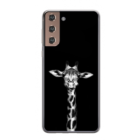 Husa personalizata tip carcasa HQPrint pentru Samsung Galaxy S24 Plus, model Giraffe 3, multicolor, S1D1M0222