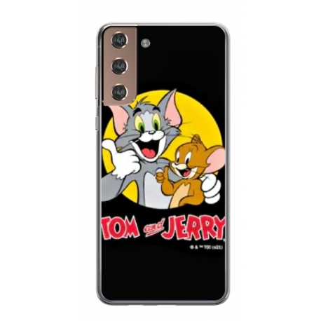 Husa personalizata tip carcasa HQPrint pentru Samsung Galaxy S24 Plus, model Looney Tunes 2, multicolor, S1D1M0227