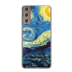 Husa personalizata tip carcasa HQPrint pentru Samsung Galaxy S24 Plus, model Van Gogh, multicolor, S1D1M0238