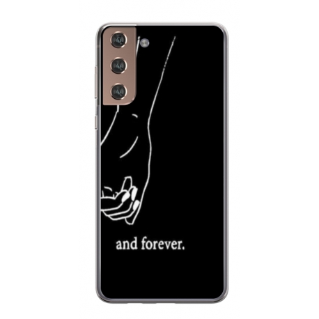 Husa personalizata tip carcasa HQPrint pentru Samsung Galaxy S24 Plus, model Always and Forever 2, multicolor, S1D1M0280