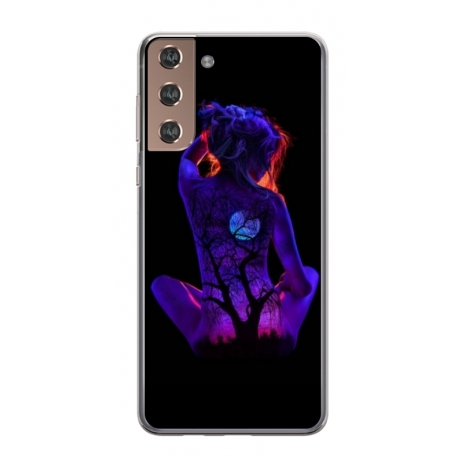 Husa personalizata tip carcasa HQPrint pentru Samsung Galaxy S24 Plus, model Colorful 8, multicolor, S1D1M0329