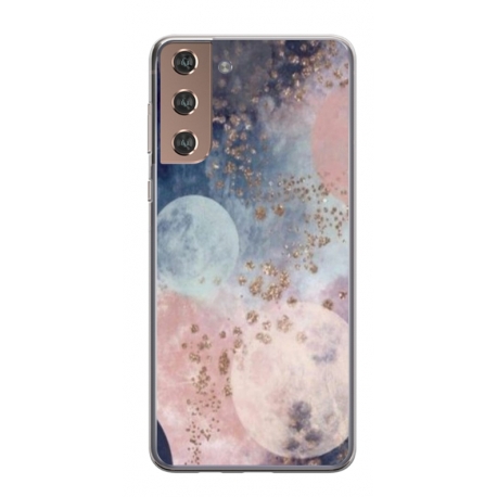 Husa personalizata tip carcasa HQPrint pentru Samsung Galaxy S24 Plus, model Abstract 2, multicolor, S1D1M0335