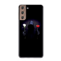 Husa personalizata tip carcasa HQPrint pentru Samsung Galaxy S24 Plus, model Choose Rose, multicolor, S1D1M0343