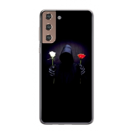 Husa personalizata tip carcasa HQPrint pentru Samsung Galaxy S24 Plus, model Choose Rose, multicolor, S1D1M0343