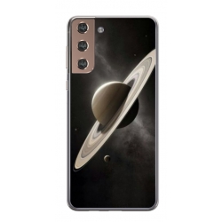 Husa personalizata tip carcasa HQPrint pentru Samsung Galaxy S24 Plus, model Planet 2, multicolor, S1D1M0348