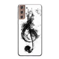 Husa personalizata tip carcasa HQPrint pentru Samsung Galaxy S24 Plus, model Song Notes, multicolor, S1D1M0357