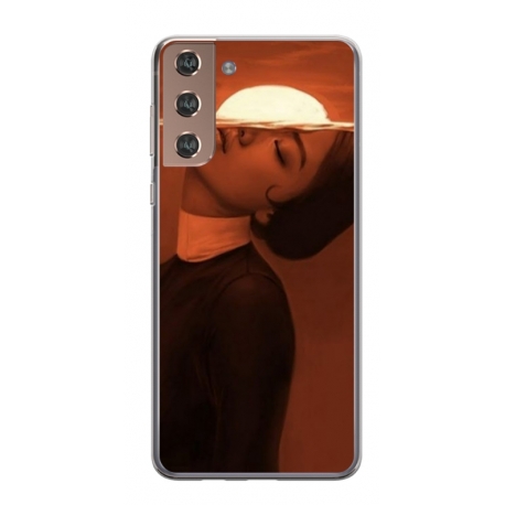 Husa personalizata tip carcasa HQPrint pentru Samsung Galaxy S24 Plus, model Sun Girl, multicolor, S1D1M0359