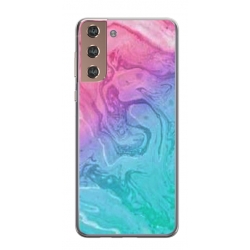 Husa personalizata tip carcasa HQPrint pentru Samsung Galaxy S24 Plus, model Colorful Mess, multicolor, S1D1M0374
