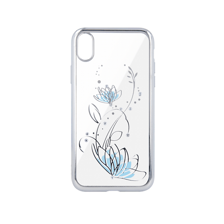 Husa HUAWEI P20 Lite - Diamond Lotus (Argintiu)