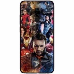 Husa personalizata tip carcasa HQPrint pentru Xiaomi Redmi 8, model Avengers Endgame, multicolor, S1D1M0009