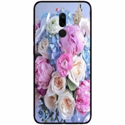 Husa personalizata tip carcasa HQPrint pentru Xiaomi Redmi 8, model Flowers 1, multicolor, S1D1M0026