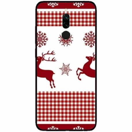 Husa personalizata tip carcasa HQPrint pentru Xiaomi Redmi 8, model Reindeer 1, multicolor, S1D1M0051