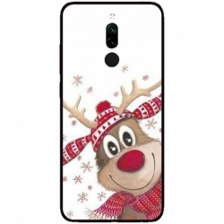 Husa personalizata tip carcasa HQPrint pentru Xiaomi Redmi 8, model Reindeer 3, multicolor, S1D1M0053