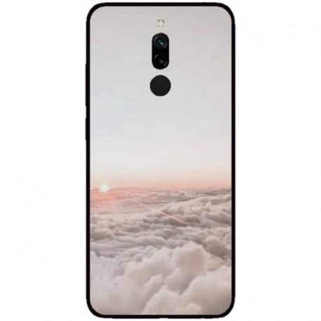 Husa personalizata tip carcasa HQPrint pentru Xiaomi Redmi 8, model Sky, multicolor, S1D1M0061