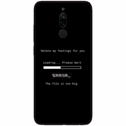 Husa personalizata tip carcasa HQPrint pentru Xiaomi Redmi 8, model Delete Feelings, multicolor, S1D1M0069