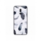 Husa personalizata tip carcasa HQPrint pentru Xiaomi Redmi 8, model Leaf Design 2, multicolor, S1D1M0071