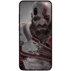 Husa personalizata tip carcasa HQPrint pentru Xiaomi Redmi 8, model God of War 2, multicolor, S1D1M0081