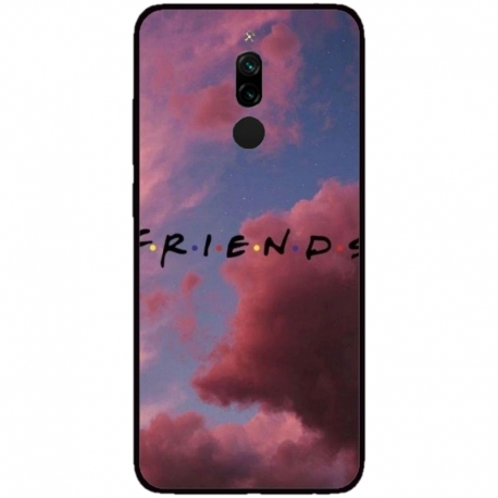 Husa personalizata tip carcasa HQPrint pentru Xiaomi Redmi 8, model FRIENDS 2, multicolor, S1D1M0082