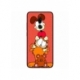 Husa personalizata tip carcasa HQPrint pentru Xiaomi Redmi 8, model Garfield, multicolor, S1D1M0085