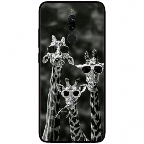 Husa personalizata tip carcasa HQPrint pentru Xiaomi Redmi 8, model Zebra 1, multicolor, S1D1M0086