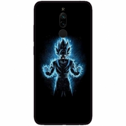 Husa personalizata tip carcasa HQPrint pentru Xiaomi Redmi 8, model Goku, multicolor, S1D1M0087