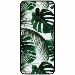 Husa personalizata tip carcasa HQPrint pentru Xiaomi Redmi 8, model Leaf Design 3, multicolor, S1D1M0088