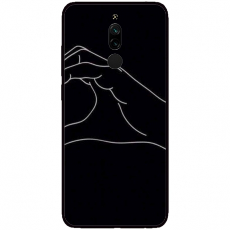 Husa personalizata tip carcasa HQPrint pentru Xiaomi Redmi 8, model Foreverand Always 2, multicolor, S1D1M0095