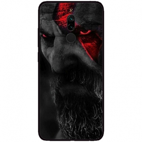 Husa personalizata tip carcasa HQPrint pentru Xiaomi Redmi 8, model God of War 3, multicolor, S1D1M0111