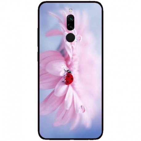 Husa personalizata tip carcasa HQPrint pentru Xiaomi Redmi 8, model Flowers 5, multicolor, S1D1M0114
